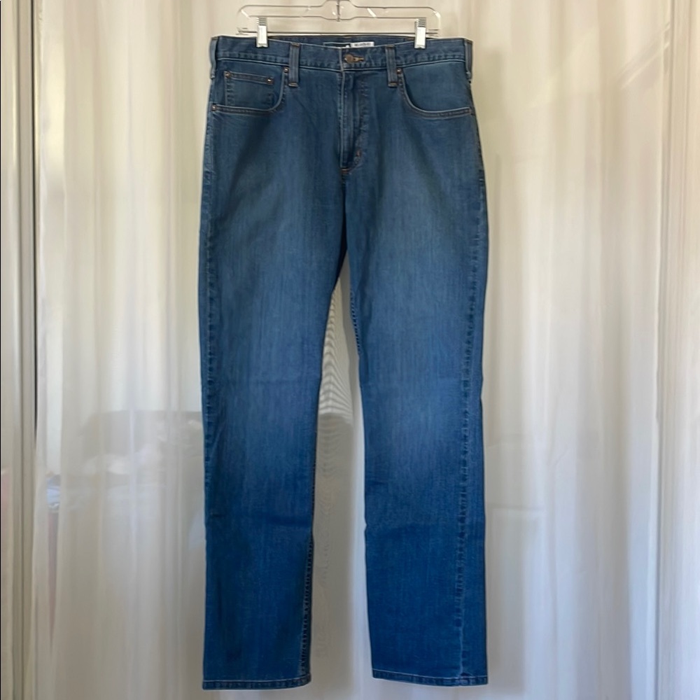 Men’s Carhartt Blue Relaxed Jeans Size 34x34